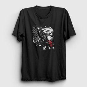 Presmono Mikasa Anime Attack On Titan Kadın T-shirt