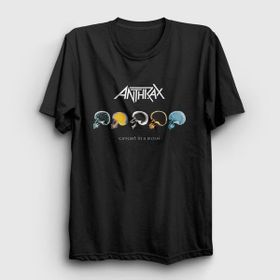 Presmono Mosh Anthrax Siyah Unisex T-Shirt