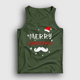 Presmono Mustache Merry Christmas Yılbaşı Kadın T-shirt