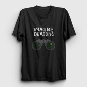 Presmono Night Imagine Dragons Kadın T-shirt
