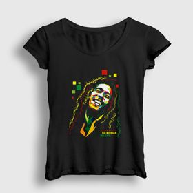 Presmono No Woman No Cry Bob Marley Kadın T-shirt