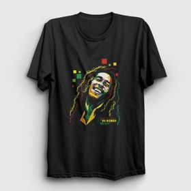 Presmono No Woman No Cry Bob Marley Kadın T-shirt