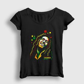 Presmono No Woman No Cry Bob Marley Kadın T-shirt