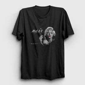 Presmono Noir Marilyn Monroe Kadın T-shirt