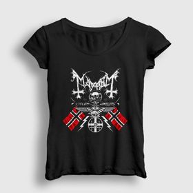 Presmono Norway Mayhem Kadın T-shirt