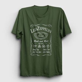 Presmono Old Led Zeppelin Haki Unisex T-Shirt