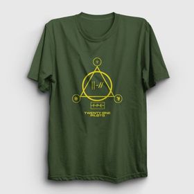 Presmono Panic Twenty One Pilots Kırmızı Unisex T-Shirt