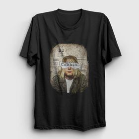Presmono Paper Nirvana Kurt Cobain Kadın T-shirt