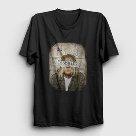 Presmono Paper Nirvana Kurt Cobain Kadın T-shirt