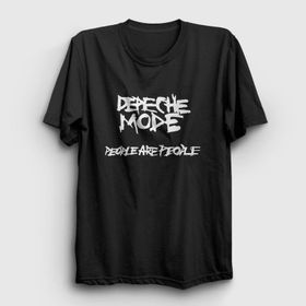 Presmono People Depeche Mode Siyah Unisex T-Shirt