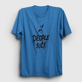 Presmono People Suck Xxxtentacion Kırmızı Unisex T-Shirt