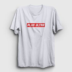 Presmono Plus Ultra Anime Boku No Hero Academia Beyaz Unisex T-Shirt