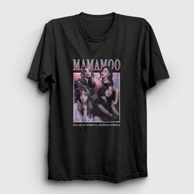 Presmono Poster K-Pop Mamamoo Kadın T-shirt