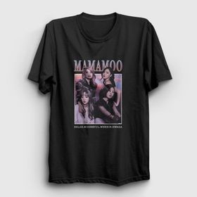 Presmono Poster K-Pop Mamamoo Kadın T-shirt