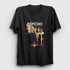 Presmono Psycho K-Pop Red Velvet Kadın T-shirt