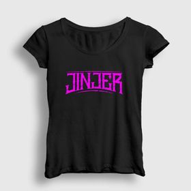 Presmono Purple Logo Jinjer Kadın T-shirt