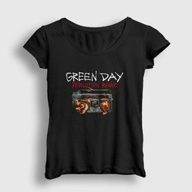 Presmono Radio Green Day Kadın T-shirt