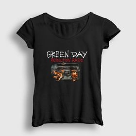Presmono Radio Green Day Kadın T-shirt