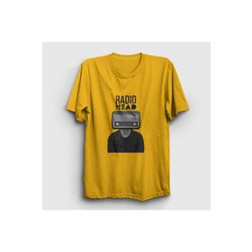 Presmono Radio Radiohead Sarı Unisex T-shirt