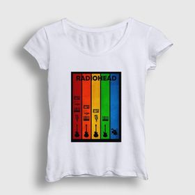 Presmono Rainbow Radiohead Kadın T-shirt