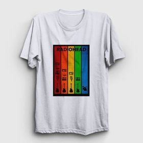 Presmono Rainbow Radiohead Kadın T-shirt