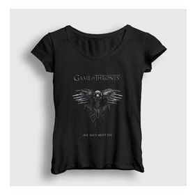 Presmono Raven Game Of Thrones Kadın T-shirt
