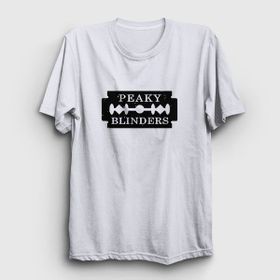 Presmono Razor Blade Peaky Blinders Beyaz Unisex T-shirt
