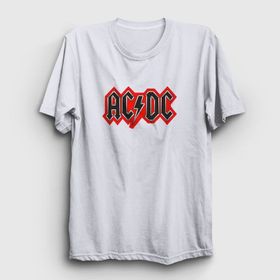Presmono Red Black AC/DC Sarı Unisex T-Shirt