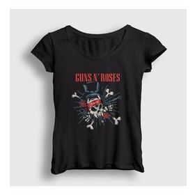 Presmono Revolvers Guns N' Roses Kadın T-shirt
