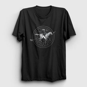 Presmono Rider Westworld Siyah Unisex T-Shirt