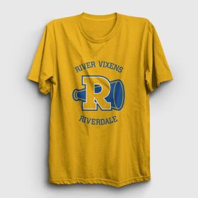 Presmono River Vixens Riverdale Sarı Unisex T-Shirt