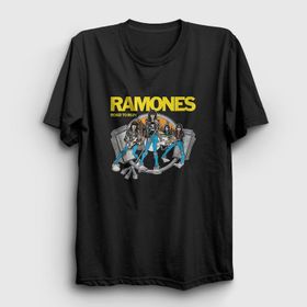 Presmono Road To Run Ramones Kadın T-shirt
