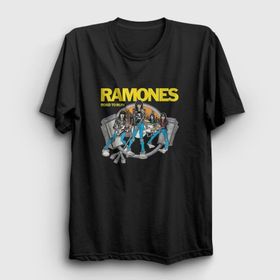 Presmono Road To Run Ramones Kadın T-shirt