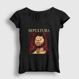 Presmono Roots Sepultura Kadın T-shirt