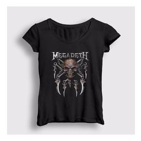 Presmono Rust Megadeth Kadın T-shirt
