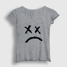 Presmono Sad Face Lil Peep Kadın T-shirt