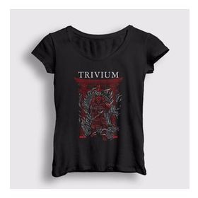 Presmono Samurai Trivium Kadın T-shirt