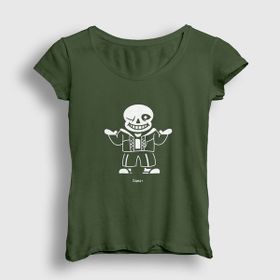 Presmono Sans Undertale Kadın T-shirt