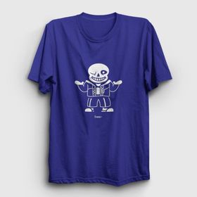 Presmono Sans Undertale Kırmızı Unisex T-Shirt