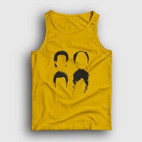 Presmono Sarı Heads Seinfeld Kadın T-Shirt