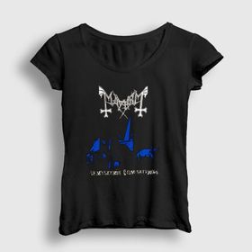 Presmono Sathanas Mayhem Kadın T-shirt