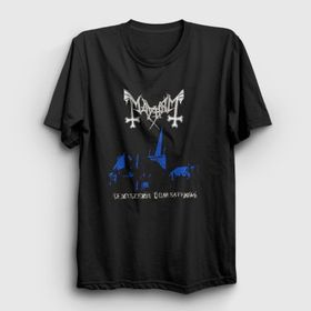 Presmono Sathanas Mayhem Kadın T-shirt