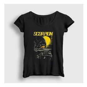 Presmono Scorpion V4 Mortal Kombat Kadın T-shirt