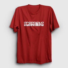 Presmono Scorpions Kırmızı Unisex T-Shirt