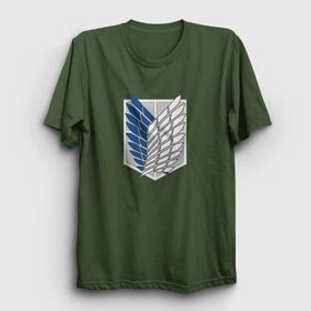 Presmono Scout Anime Attack On Titan Kadın T-shirt