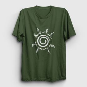Presmono Seal Anime Naruto Kırmızı Unisex T-Shirt