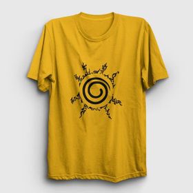 Presmono Seal Anime Naruto Sarı Unisex T-Shirt