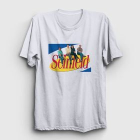 Presmono Seinfeld Beyaz Unisex T-Shirt