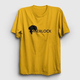 Presmono Series Sherlock Holmes Sarı Unisex T-Shirt