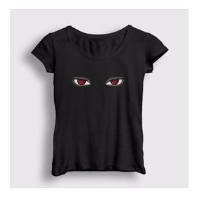 Presmono Sharingan Anime Naruto Kadın T-shirt